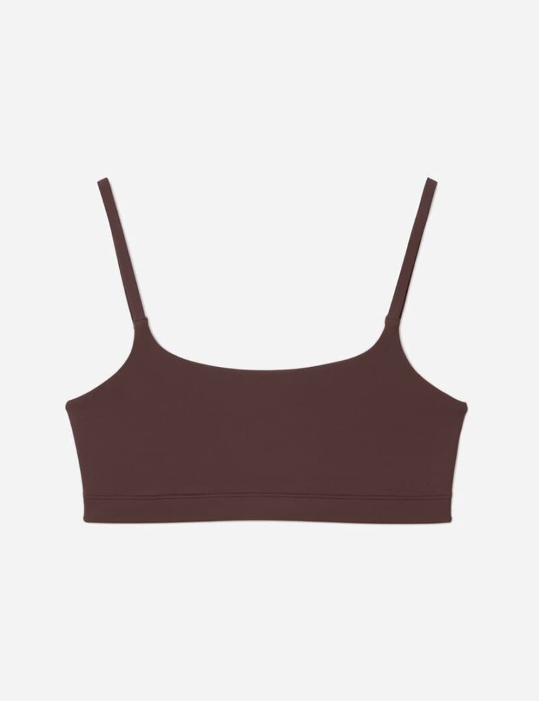 The Invisible Square-Neck Bralette
